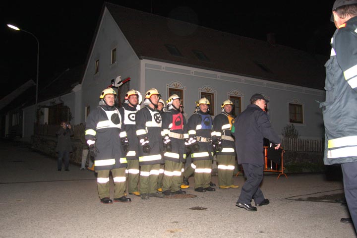 Gruppe Scheideldorf zur Ausbildungsprüfung angetreten