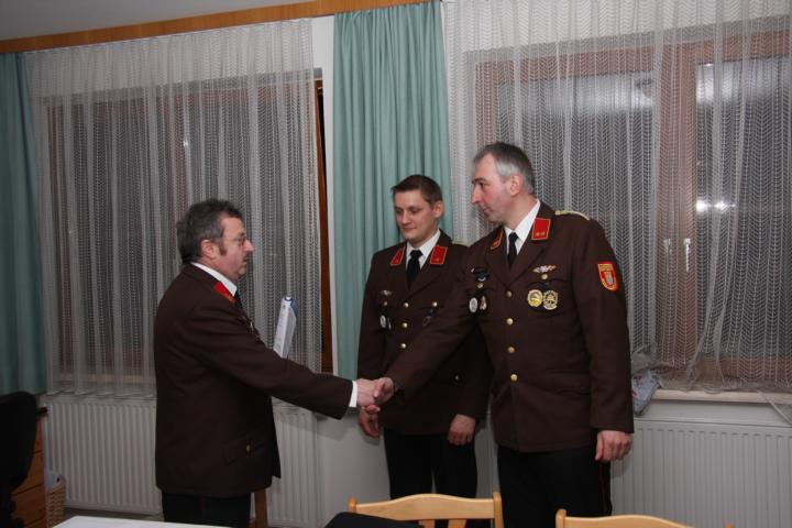 Angelobung des neuen Feuerwehrkommandos