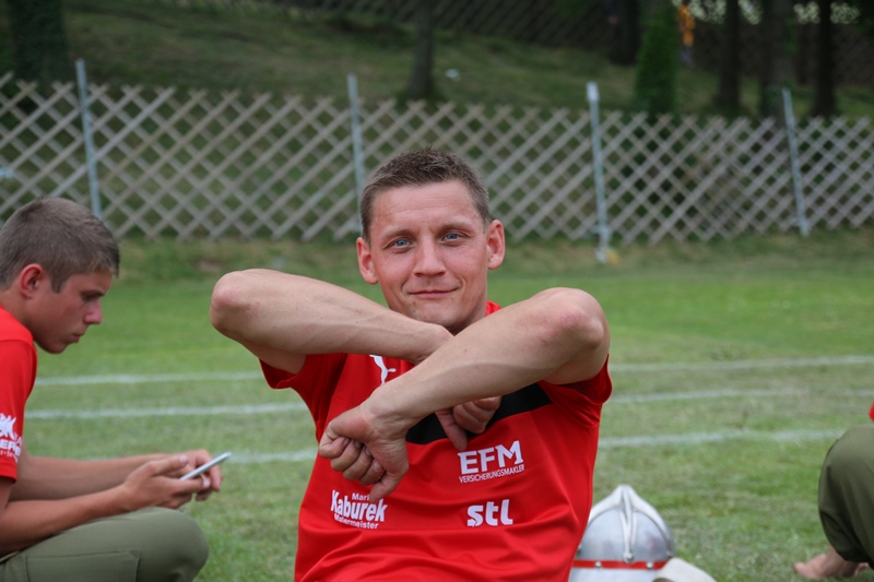 Vorbereitung zum Fire-Cup