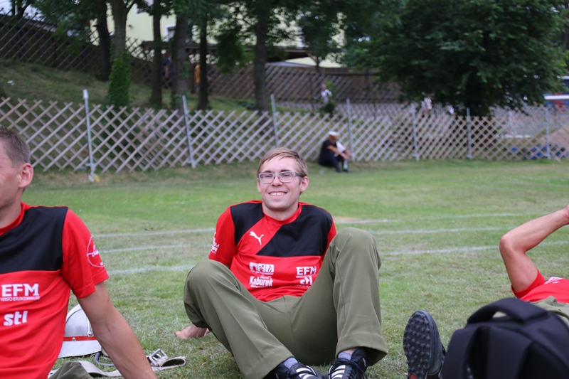 Vorbereitung zum Fire-Cup